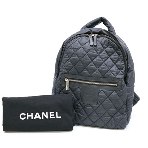 chanel cocoon nylon backpack|authentic chanel backpack.